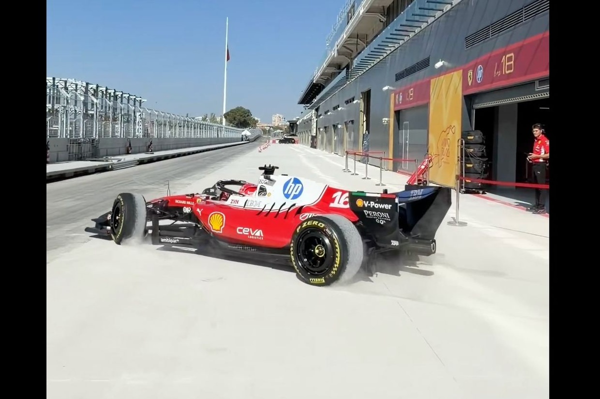 Vídeo: ¡así ha estrenado Ferrari el circuito de Madring con su F1!