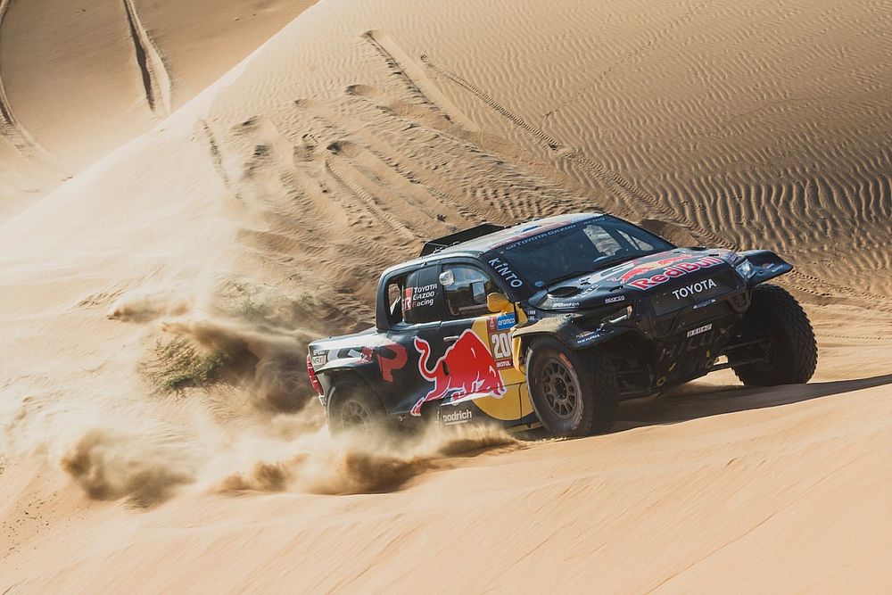 #206 Toyota Gazoo Racing Toyota GR DKR Hilux: Lucas Moraes, Armand Monleon