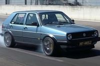 Alucina con este Volkswagen Golf Mk2 con 910 CV acelerando al m&aacute;ximo