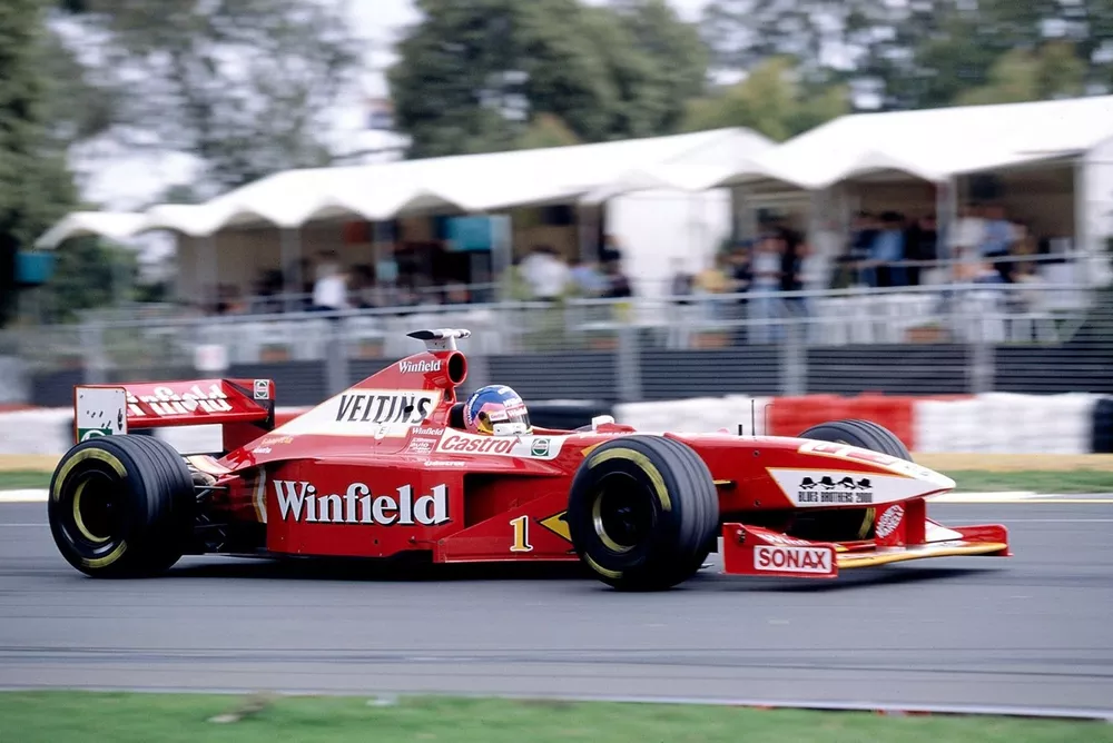 Jacques Villeneuve, Williams, en el GP de Australia de 1998