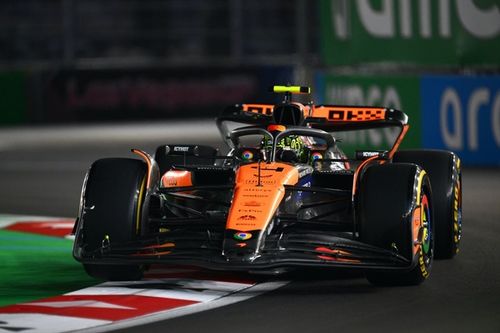 Norris rozczarowany tempem