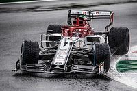 Raikkonen, contra los neum&aacute;ticos de lluvia de la F1