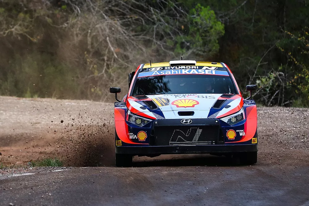 Ott Tanak, Martin Jarveoja, Hyundai World Rally Team Hyundai i20 N Rally1