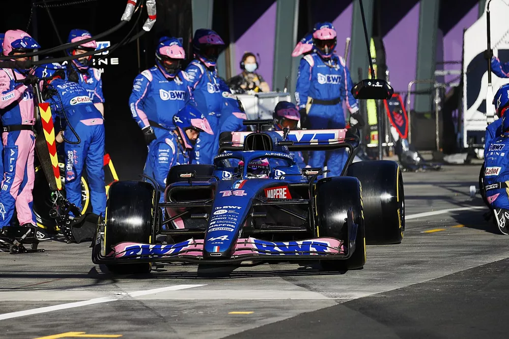 Fernando Alonso, Alpine A522