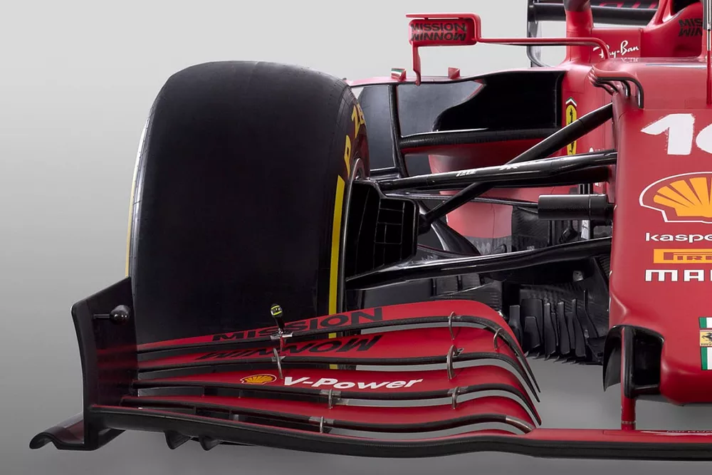 Ferrari SF21 detail  