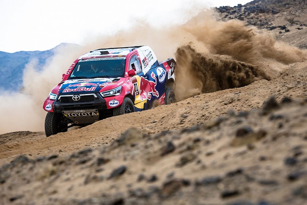 #301 Toyota Gazoo Racing: Nasser Al-Attiyah, Matthieu Baumel