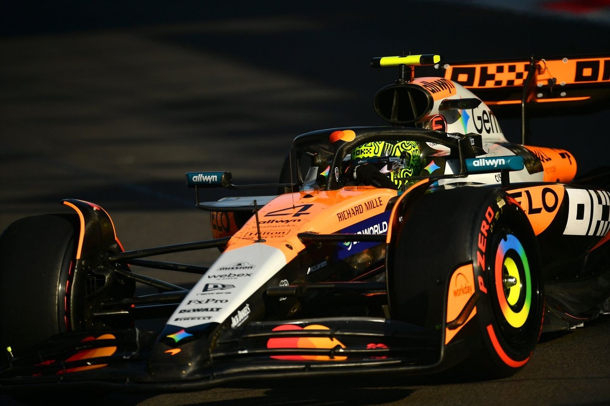 The steering wheel change that has helped Norris in F1 2025