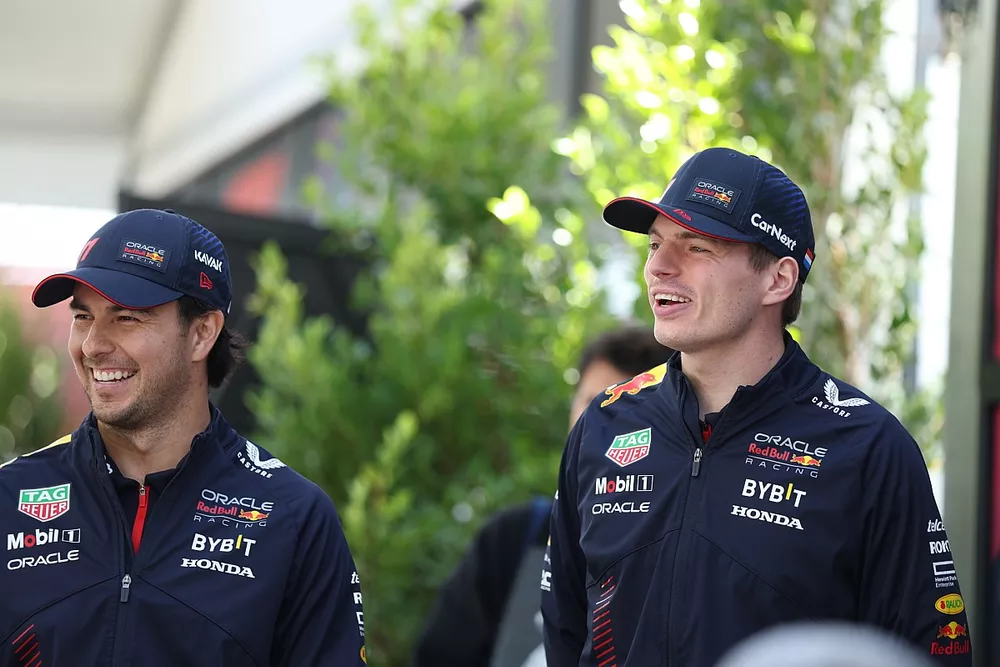 Sergio Perez, Red Bull Racing Max Verstappen, Red Bull Racing 
