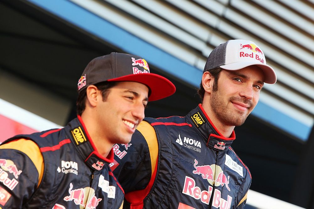 Daniel Ricciardo,  Scuderia Toro Rosso,  Jean-Eric Vergne,  Scuderia Toro Rosso