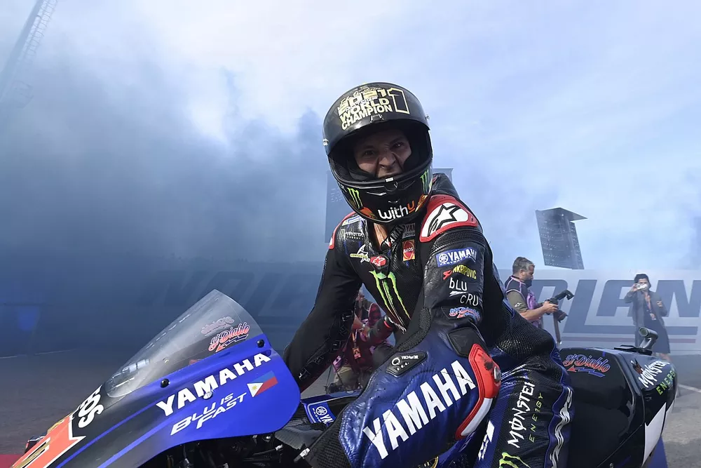 Fabio Quartararo, Yamaha Factory Racing est Champion du monde
