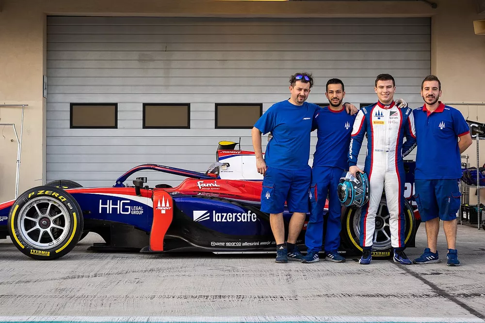 Calan Williams,Trident, Formula 2