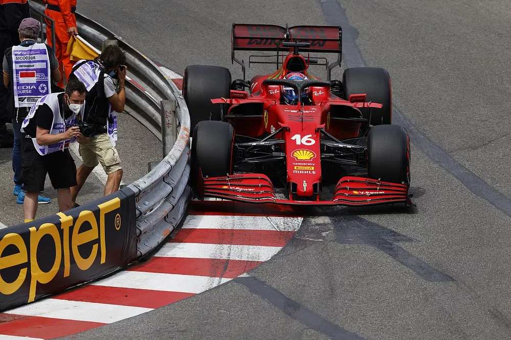 Charles Leclerc, Ferrari SF21  