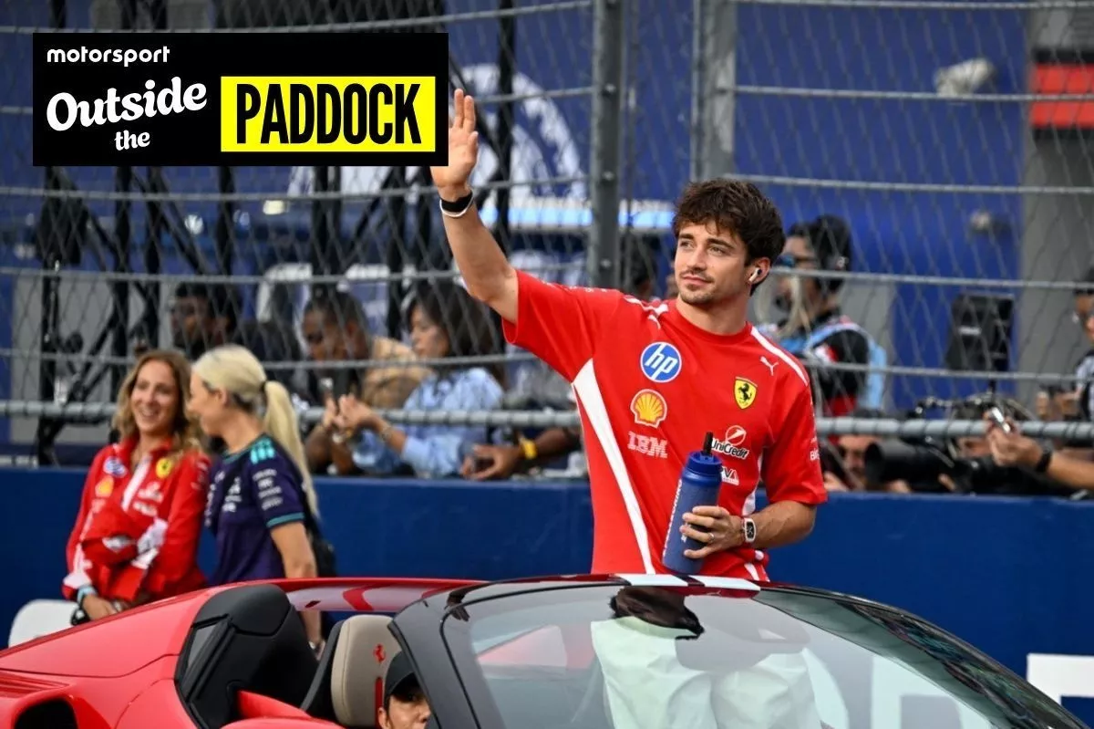 Leclerc took road trip instead
