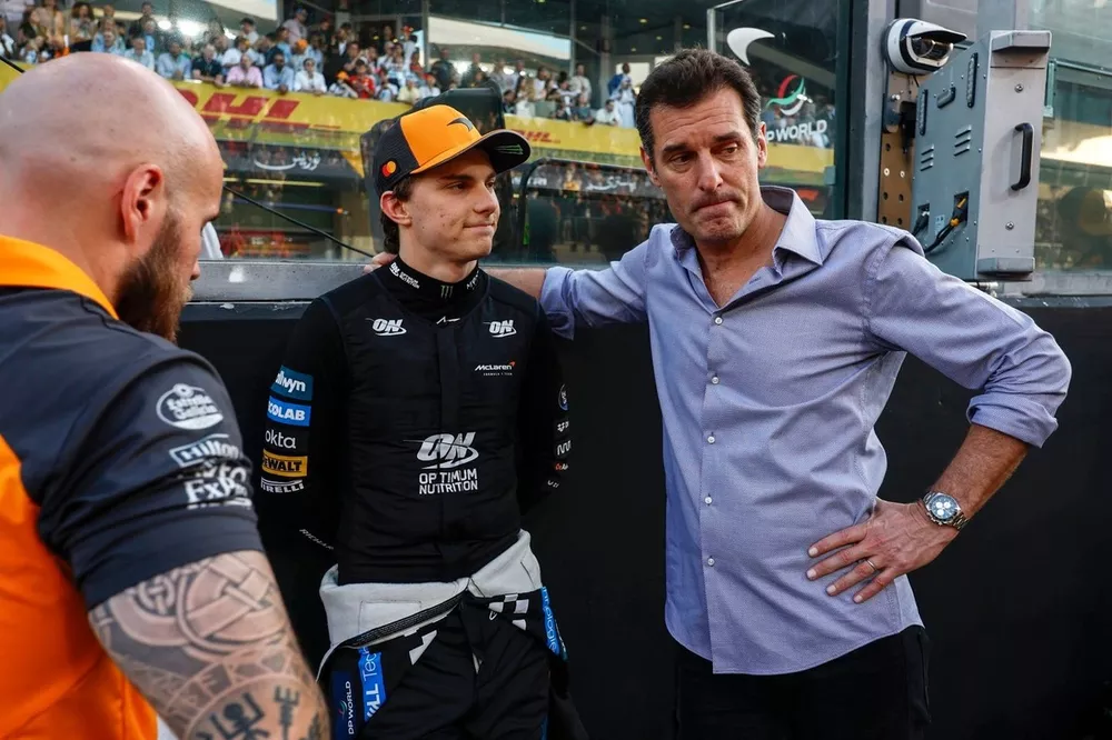 Oscar Piastri, McLaren, Mark Webber