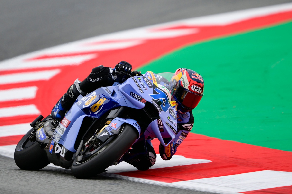 MotoGP: Álex Márquez lidera TL1 do GP da Catalunha, com quedas de Martín e Acosta; Moreira é o 11º mais rápido