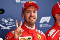 Vettel logra la pole  y Pérez sale en 8°