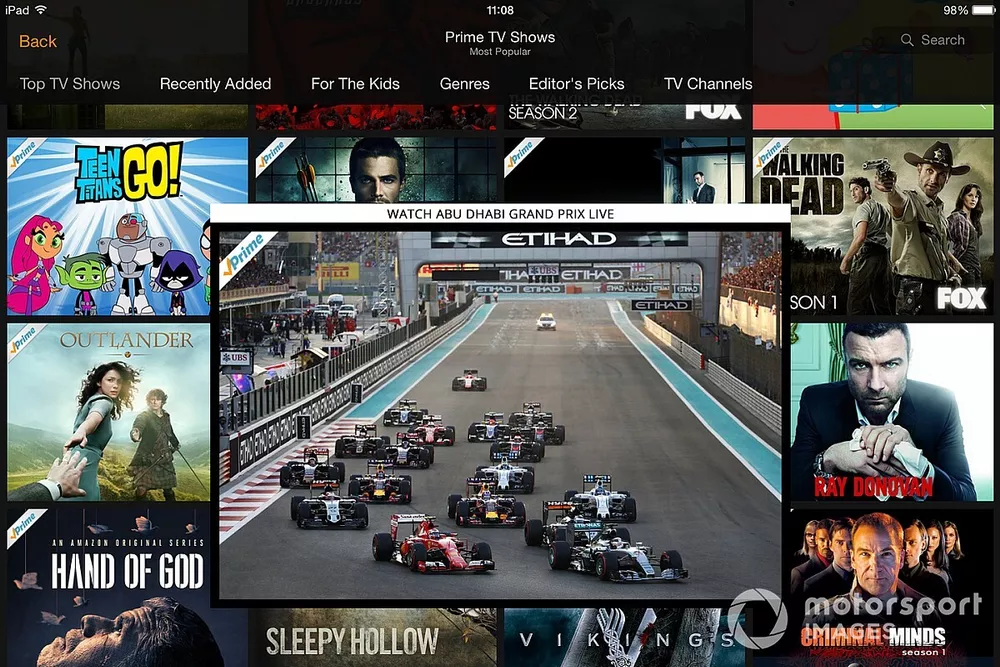 What Formula 1 on Amazon Prime could look like
