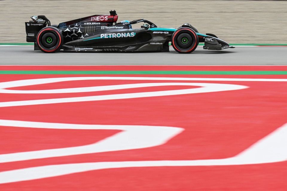 George Russell, Mercedes F1 W15