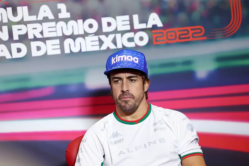 Conf&eacute;rence de presse : Fernando Alonso, Alpine F1 Team 