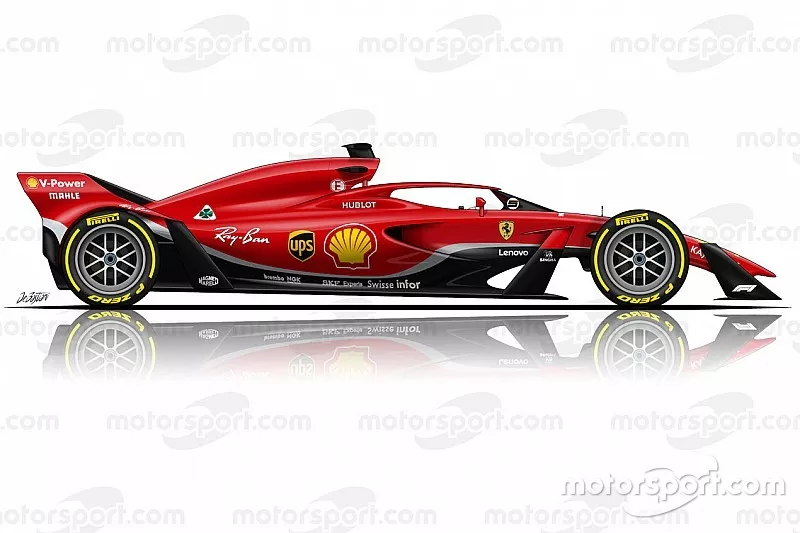 Concept Ferrari F1 2021