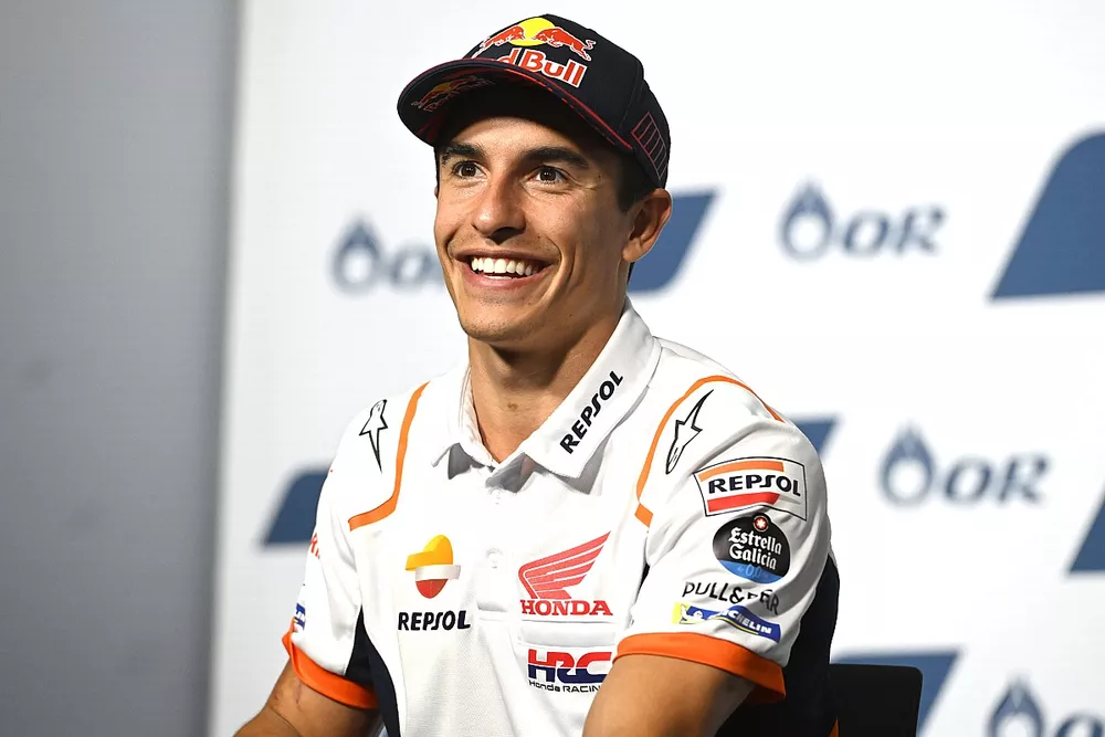 Marc Marquez, Repsol Honda Team, en conférence de presse