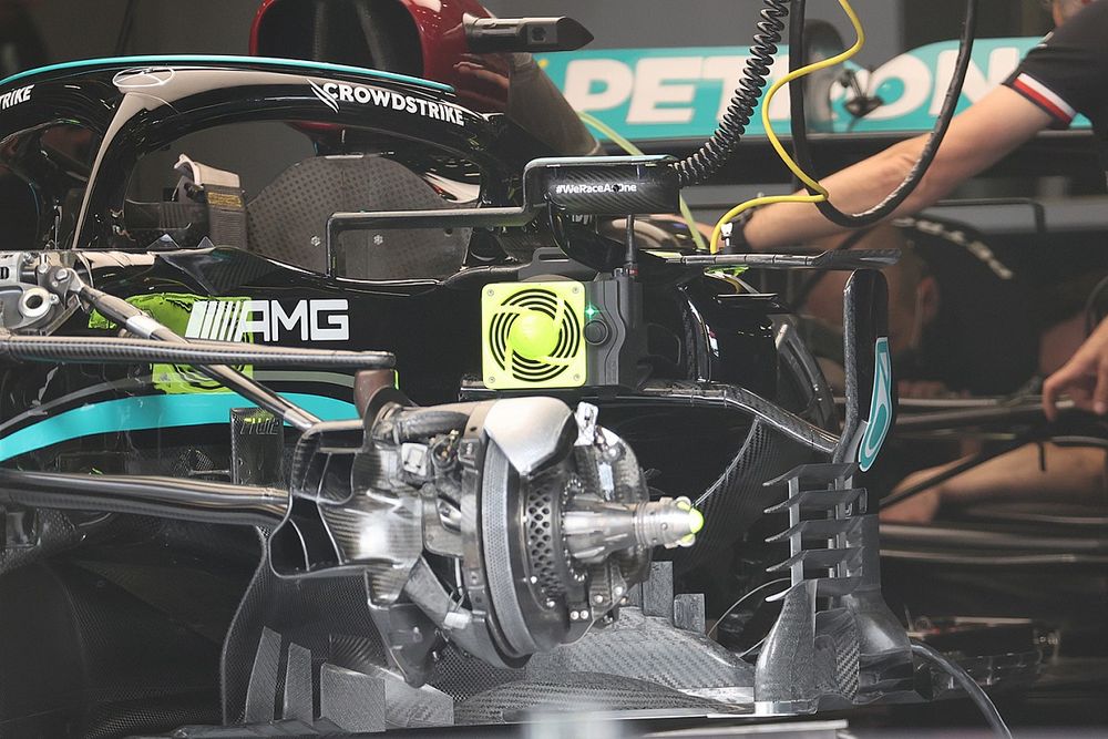 Mercedes F1 W12 detail