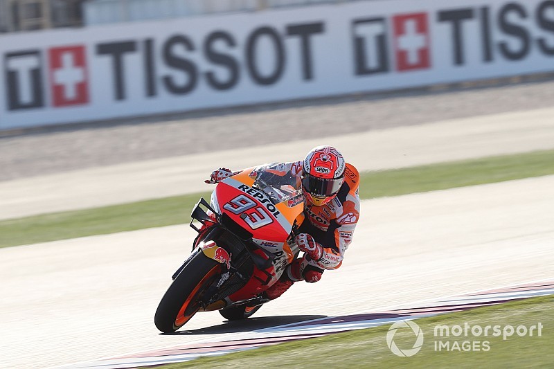 FP3 MotoGP Qatar: Marquez puncaki sesi, Lorenzo terjatuh