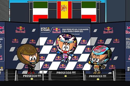 V&iacute;deos: las carreras de MotoGP 2023 en Misano, por MiniBikers