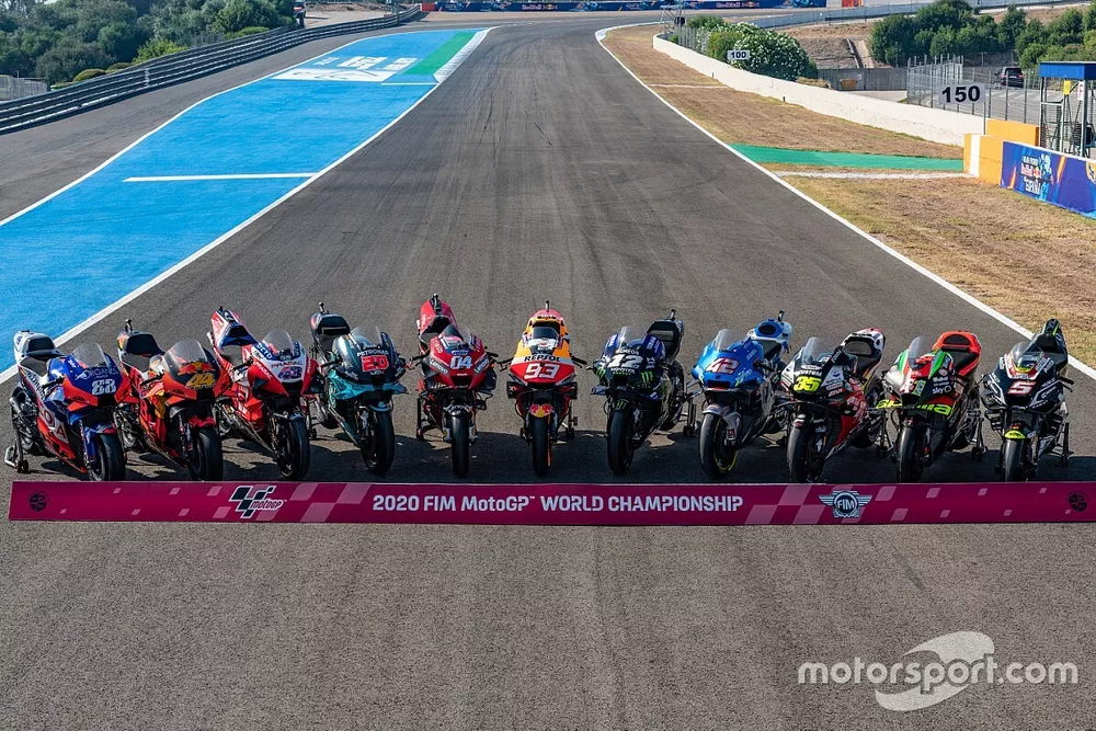Les MotoGP de la saison 2020