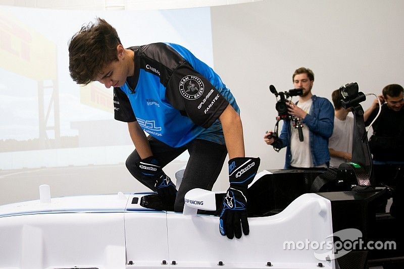 &Aacute;lvaro Carret&oacute;n, Williams eSports en el simulador de Williams F1