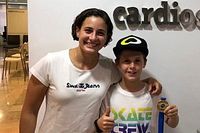 Ana Carrasco apadrina a M&aacute;ximo Mart&iacute;nez, campe&oacute;n de Europa con solo 10 a&ntilde;os