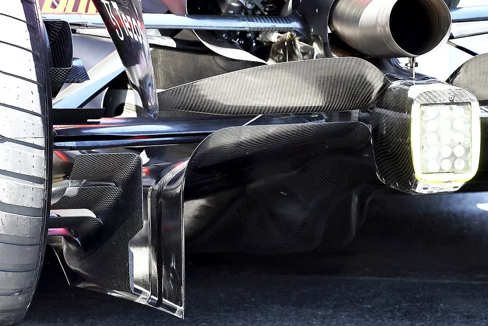 Il diffusore Red Bull Racing RB18