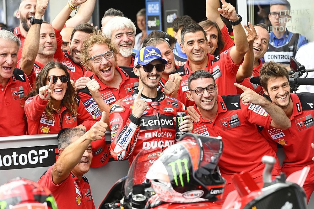 Ganador Francesco Bagnaia, Ducati Team