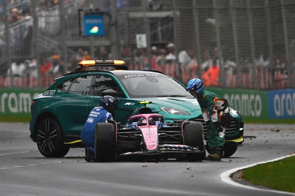 Accidente de Jack Doohan, Alpine