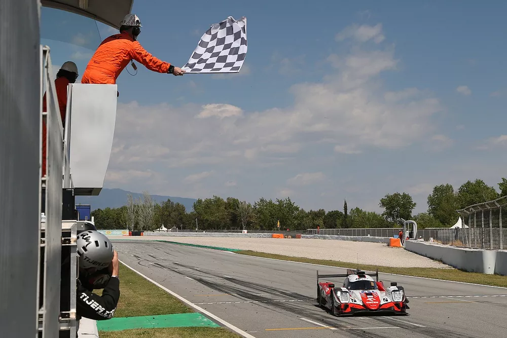 Race winner #41 Team WRT Oreca 07 - Gibson: Louis Del&eacute;traz, Robert Kubica, Yifei Ye