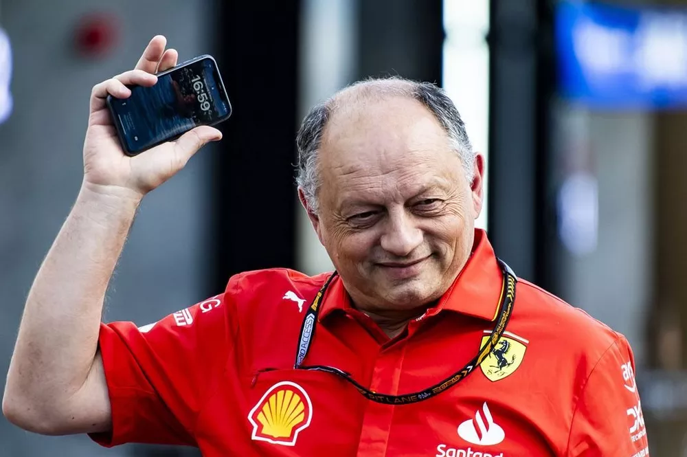 Frederic Vasseur, Team Principal-General Manager, Scuderia Ferrari