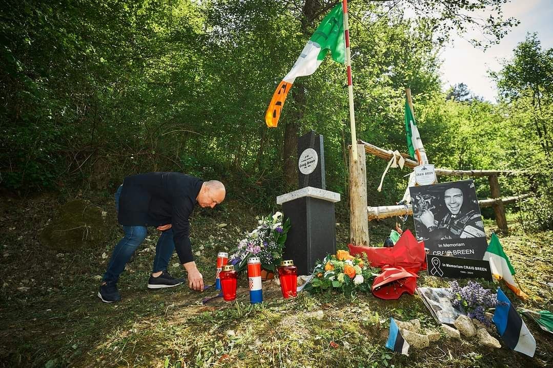 WRC Craig Breen Memorial erected at crash site Pledge Times