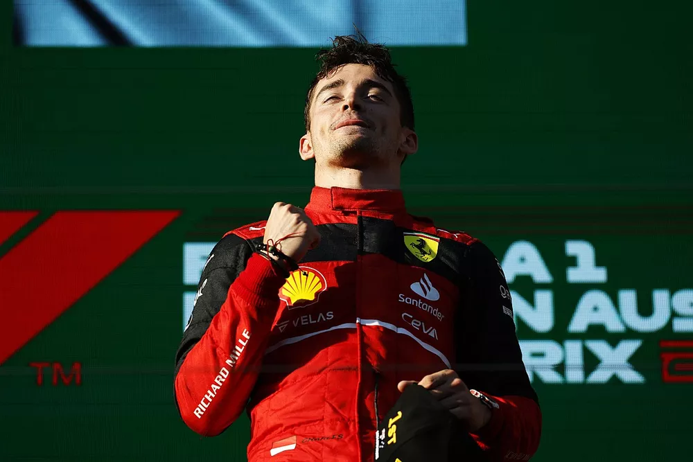 Charles Leclerc, Ferrari, 1st position
