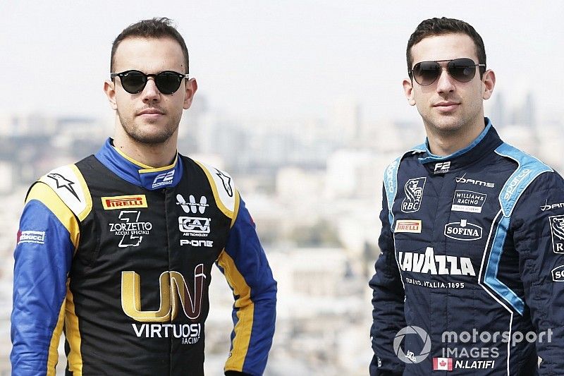 Luca Ghiotto, UNI VIRTUOSI and Nicholas Latifi, DAMS