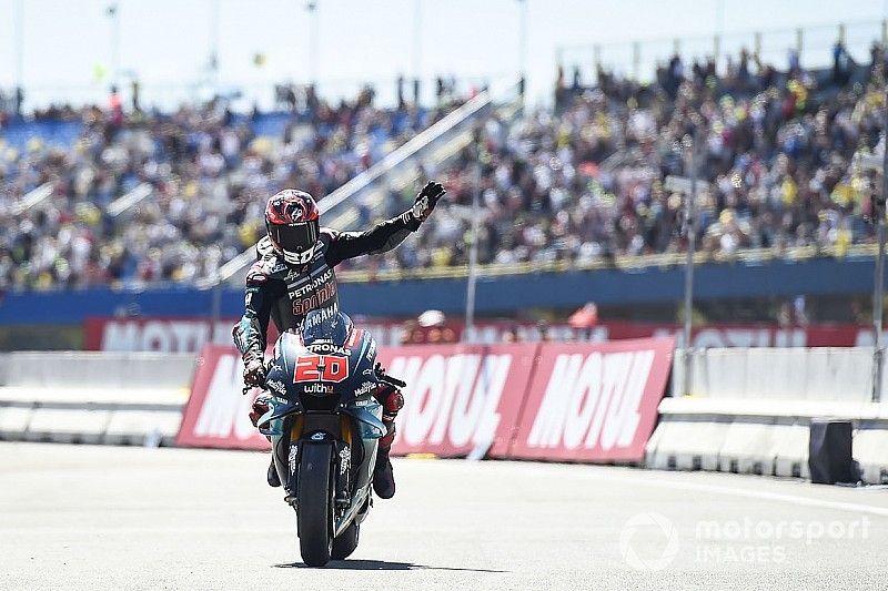 Ganador de la pole Fabio Quartararo, Petronas Yamaha SRT