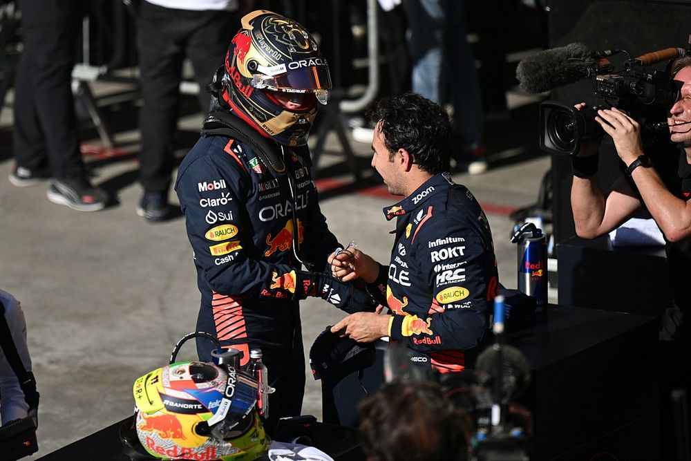 Horner complimenteert Verstappen, Perez en AlphaTauri