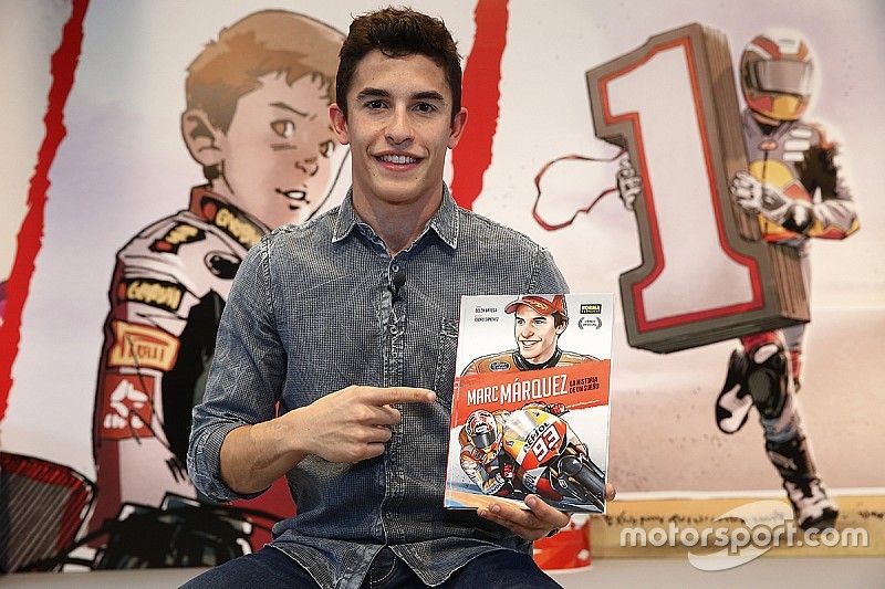 Presentaci&oacute;n c&oacute;mic de Marc M&aacute;rquez