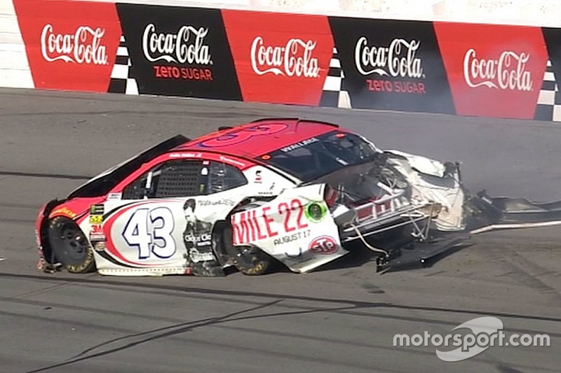 Wallace: Acidente em Pocono
