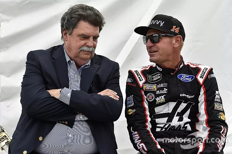Clint Bowyer, Stewart-Haas Racing, Haas 30 Years of the VF1 and Mike Helton