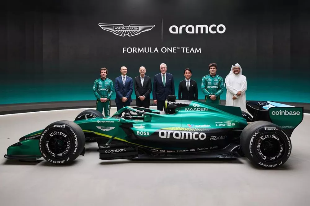 Aston Martin livery unveil