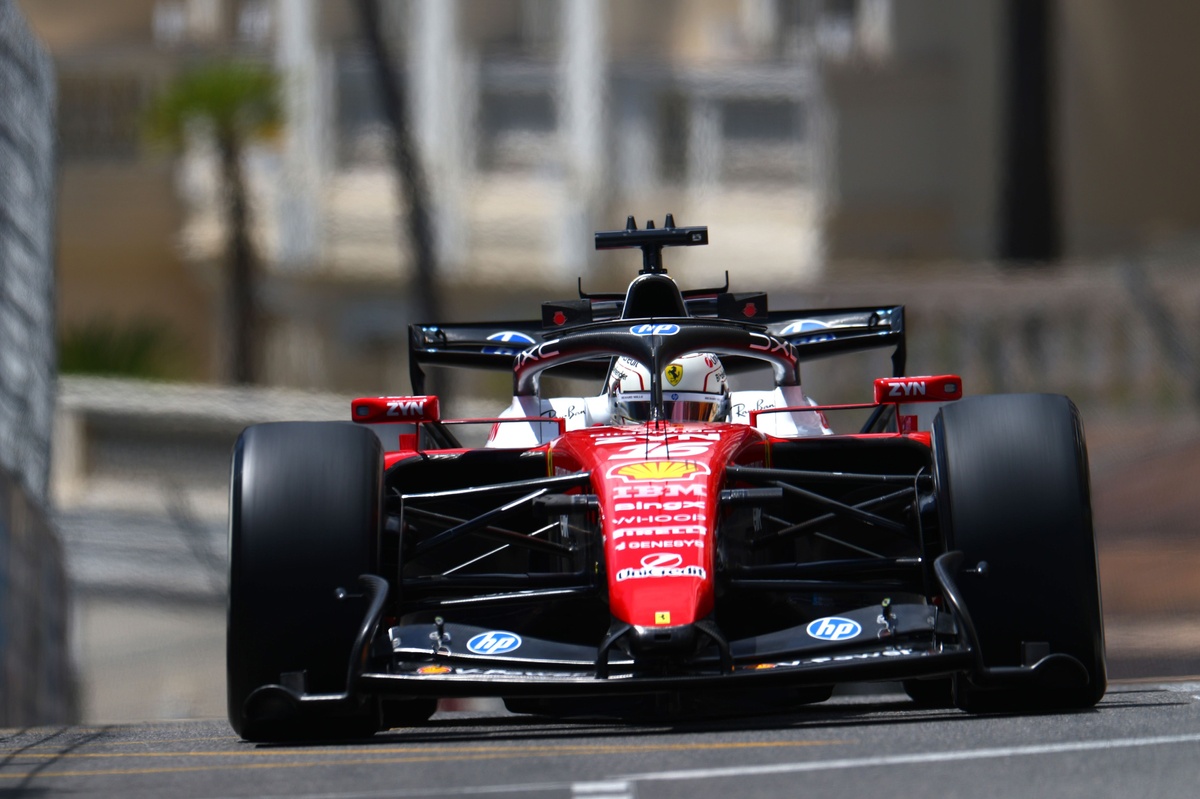 F1 Monaco GP: Charles Leclerc leads Ferrari 1-2 in twice red-flagged FP1 
