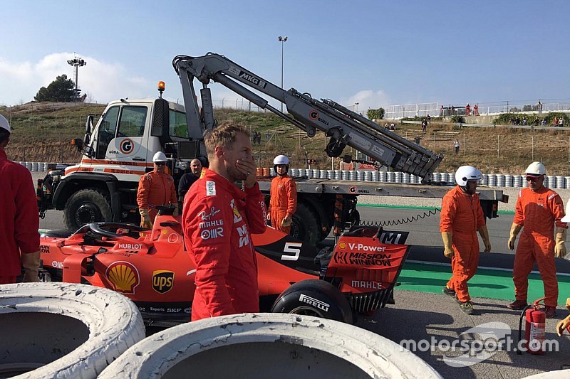 Elektronikai hiba miatt rövidebbre sikerült a Ferrari tesztnapja