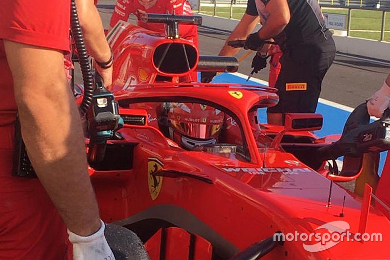 Leclerc, Ferrari'nin 2018 aracıyla ilk testini tamamladı!