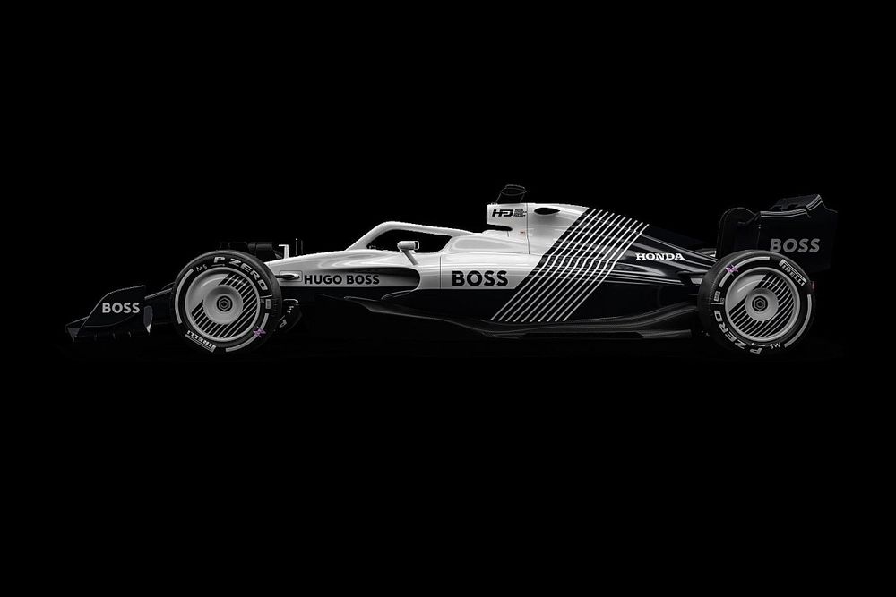 Representaci&oacute;n AlphaTauri con Hugo Boss