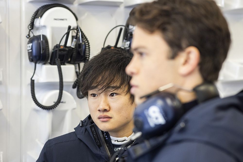Yuki Tsunoda, AlphaTauri, Nyck de Vries, AlphaTauri